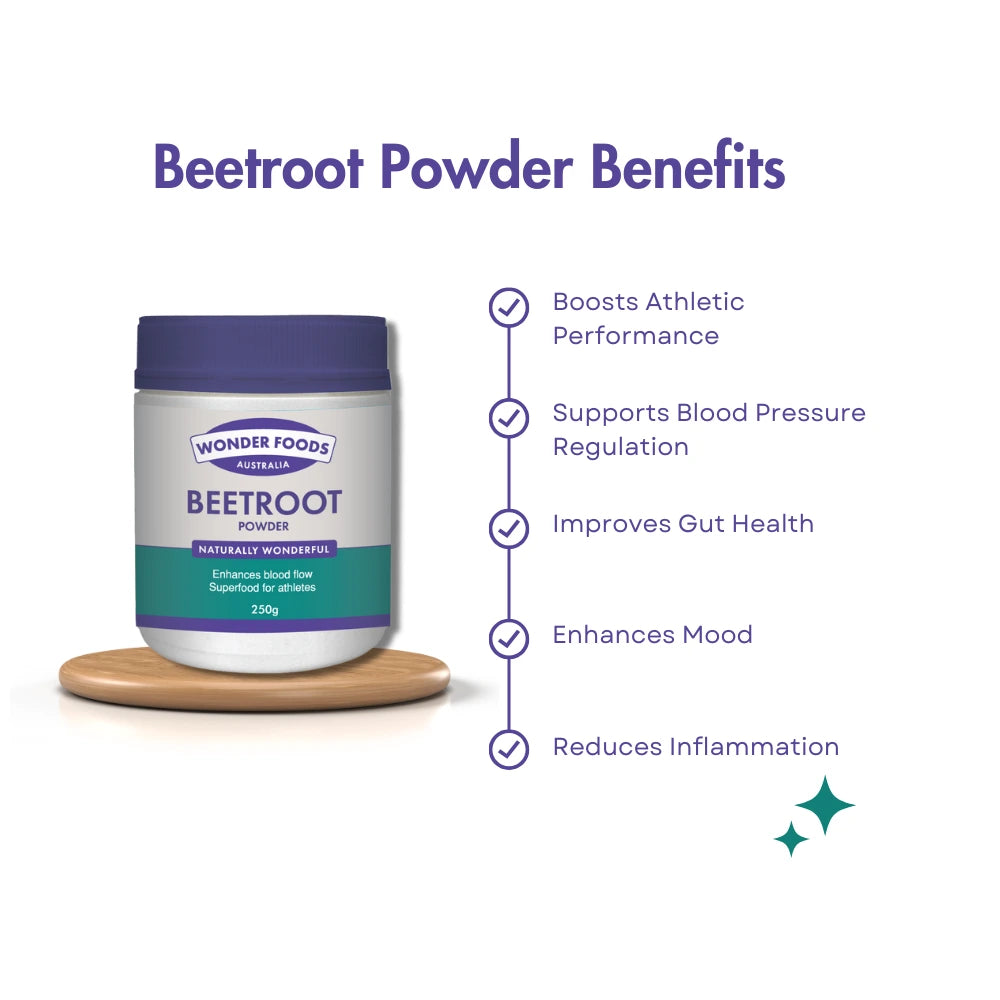 wonder foods beetroot superfood powder