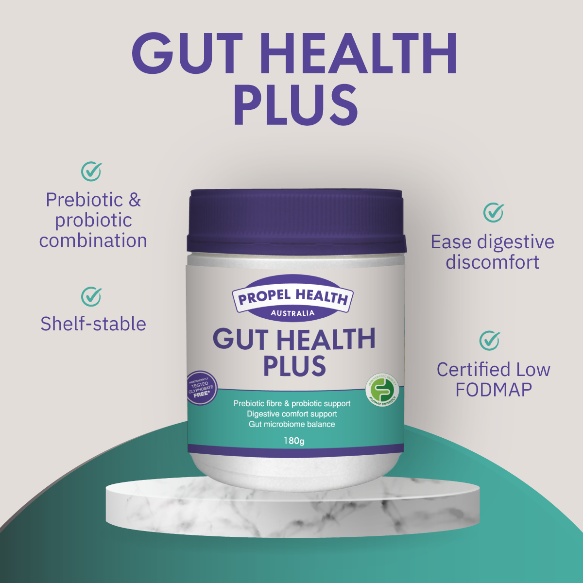 Gut Health Plus | Prebiotic & Probiotic | Australia
