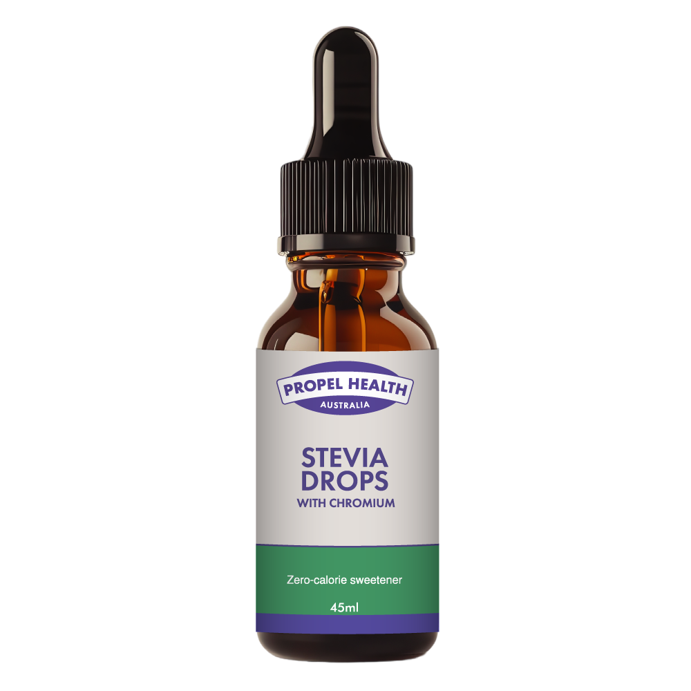 Stevia Drops | with Chromium | Australia