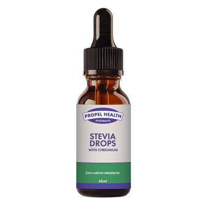 Stevia Drops | with Chromium | Australia
