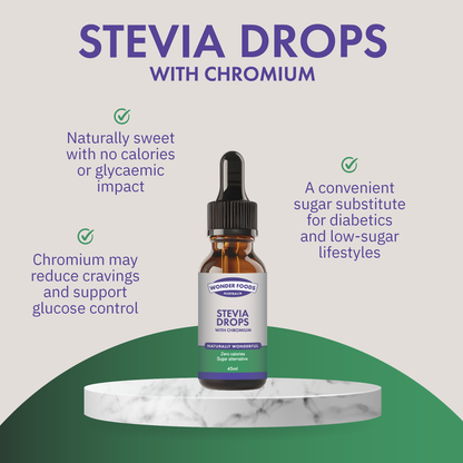 Stevia Drops | with Chromium